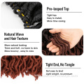 Curly Synthetic Ombre Wavy Gypsy Locs Crochet Hair